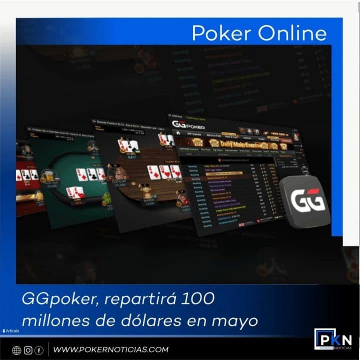 WSOP y GGPoker lanzan Calendario con más de US$100M en premios.