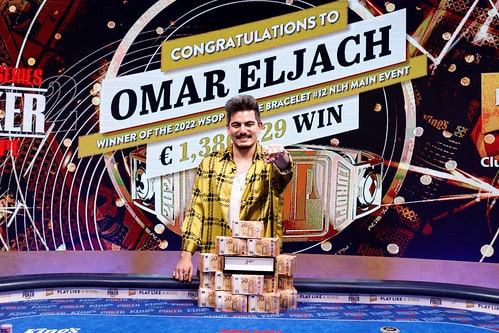 Eljach alcanzó el mejor botín de su historial al consagrarse campeón en las WSOP Europa