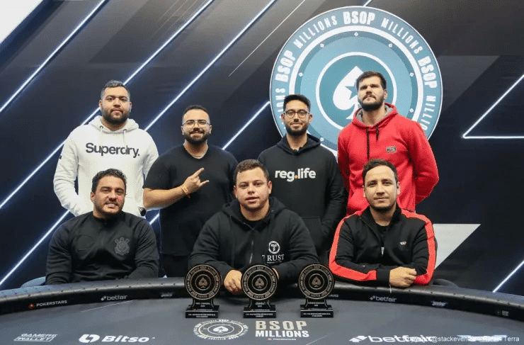 Bernal y Guzmán le pusieron sabor colombiano a la definición del PLO High Roller en San Pablo