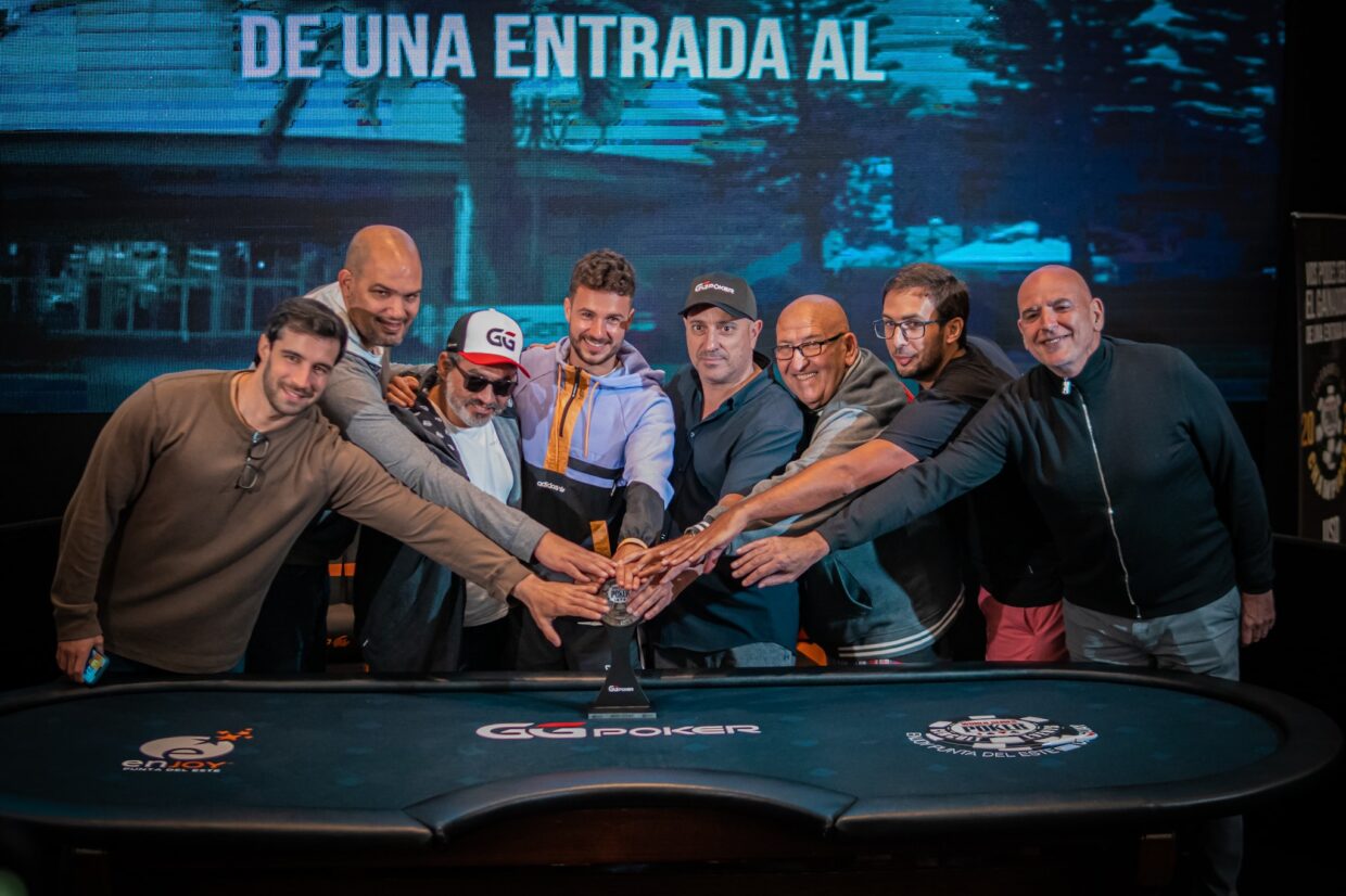 Repetto tiene la ventaja en la recta final del Main Event en Punta del Este