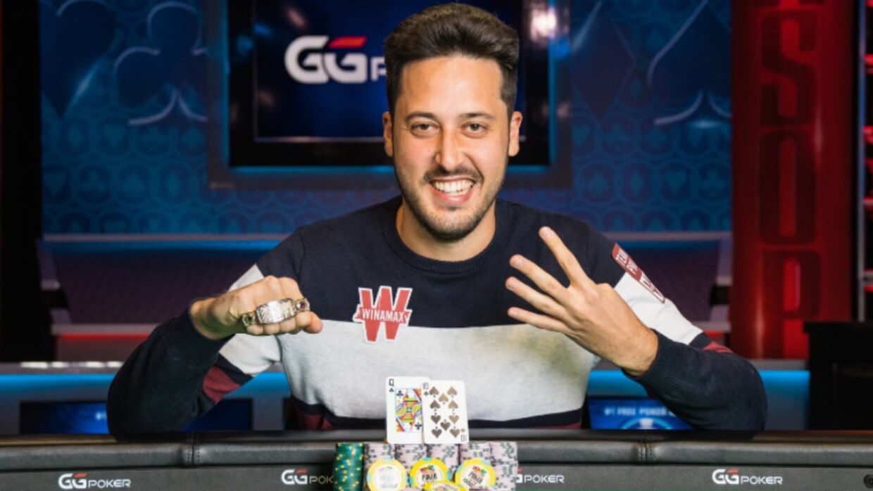 Adrián Mateos tiene a tiro los US $195.000 del Evento #4 de la PokerGo Cup