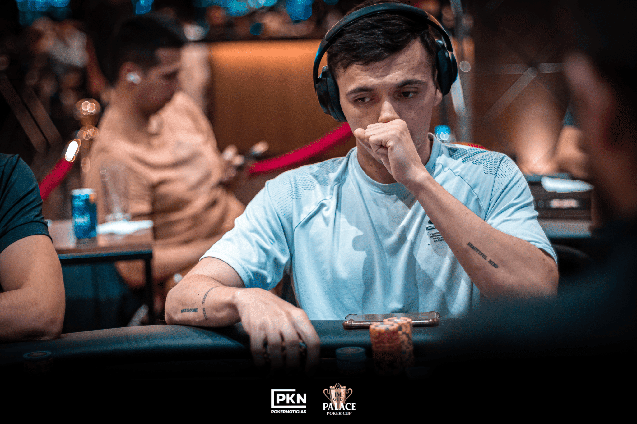 Del Campo llega impulsado a la definición del Evento Principal en la Palace Poker Cup