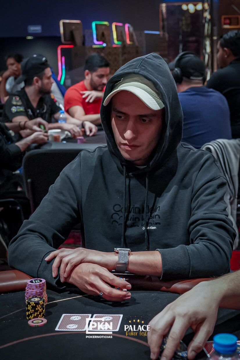 Alex Ortega y Jintao Tang fueron los chipleaders 1C y 1D del Opener en la Palace Poker Fest
