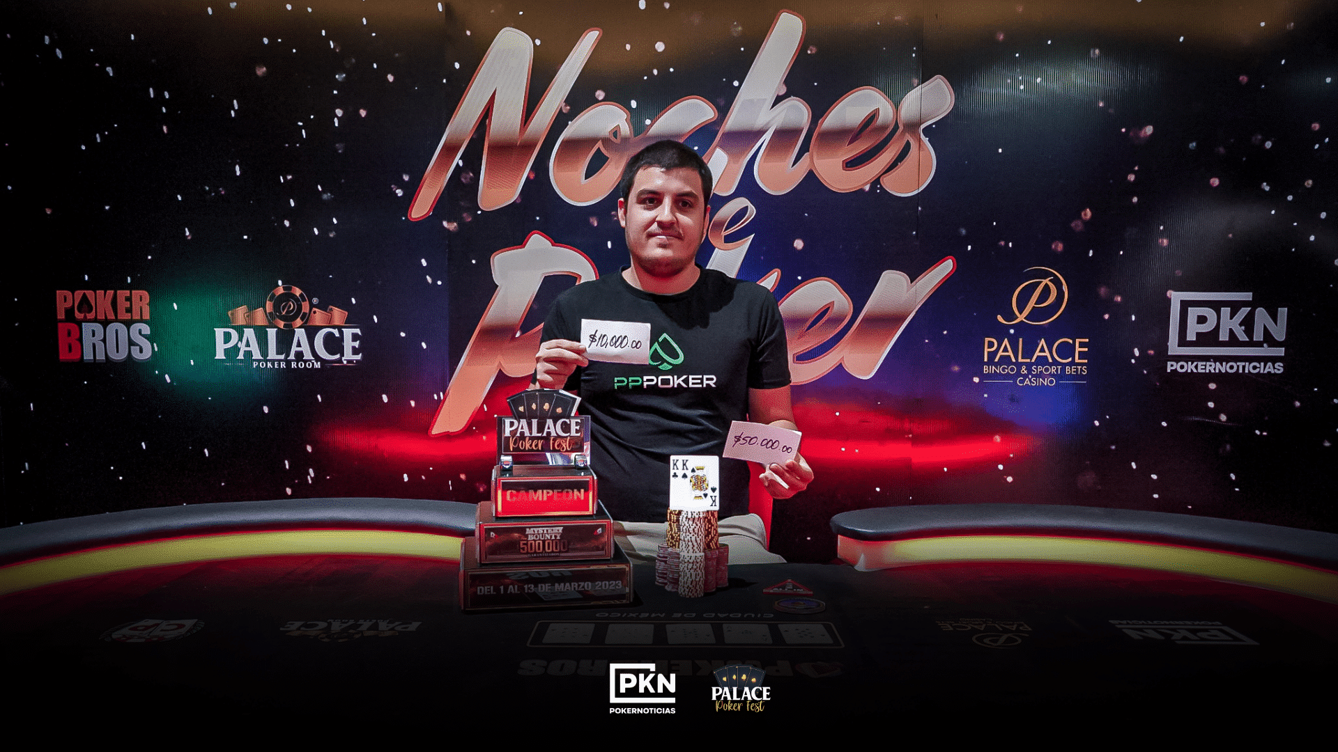 José Gómez es el campeón del Mystery Bounty con MXN$125.000