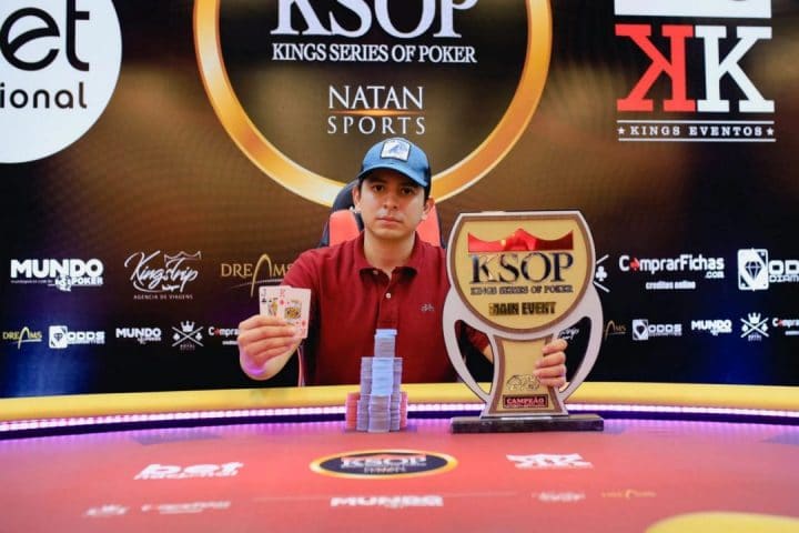 Reyes selló otra proeza cafetera en las King Series of Poker