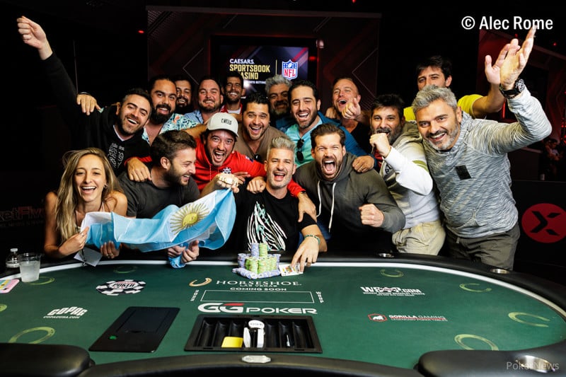 Barbero redondea un gran palmarés al darle a Argentina su cuarto brazalete en las WSOP