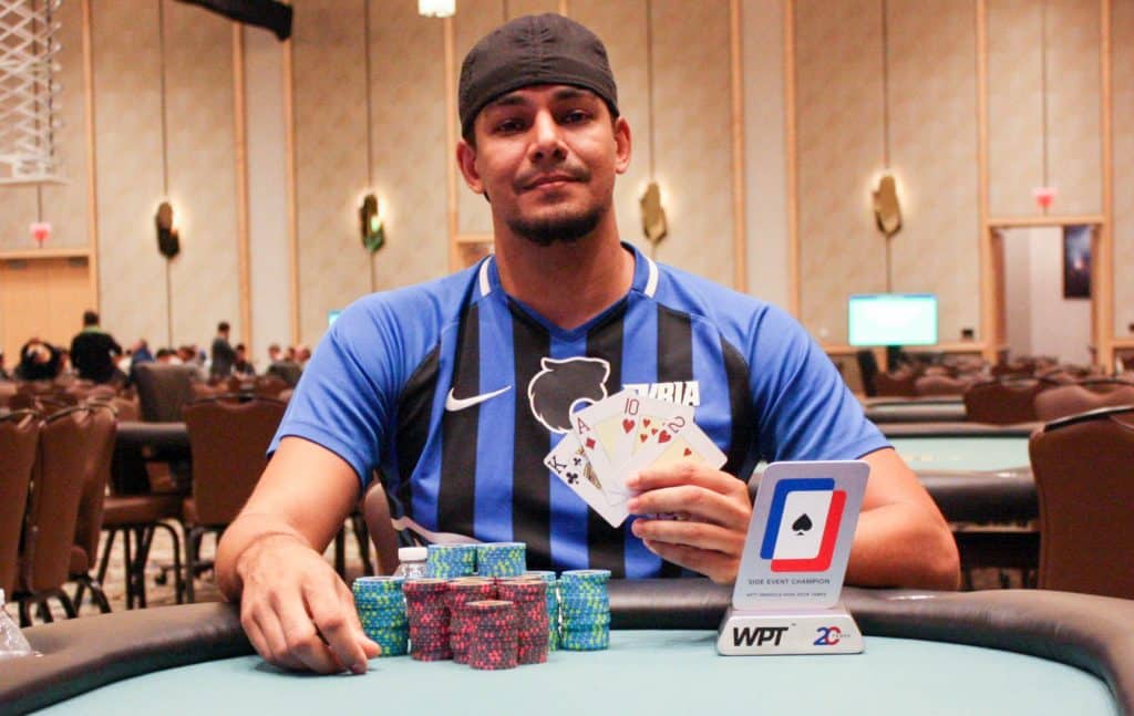 Monteiro sumó la primera alegría brasileña en el WPT del Hard Rock