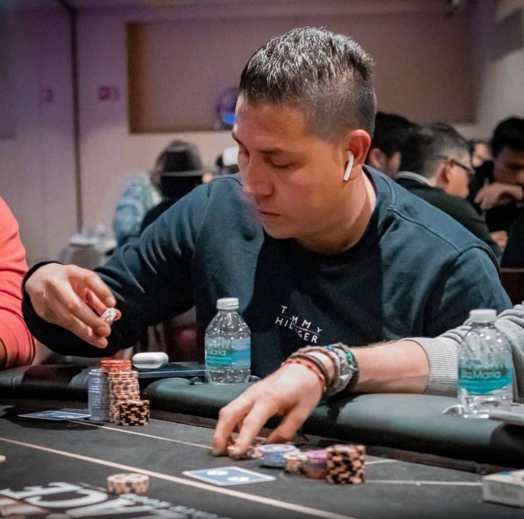 Rodríguez lleva la voz líder en el camino a la definición del Poker Fest