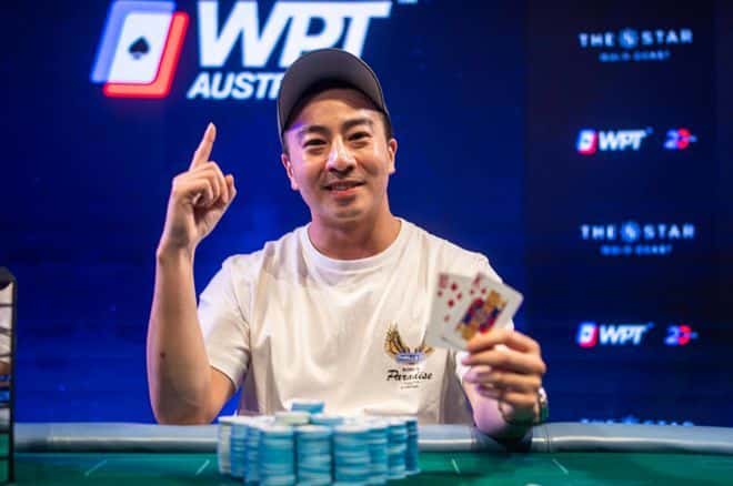 Tang tuvo un cobro soñado al ser el gran campeón del primer WPT en Australia
