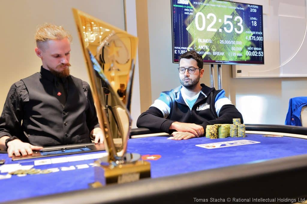 Pardo Domínguez estuvo muy cerca de su segundo título en el EPT de Londres