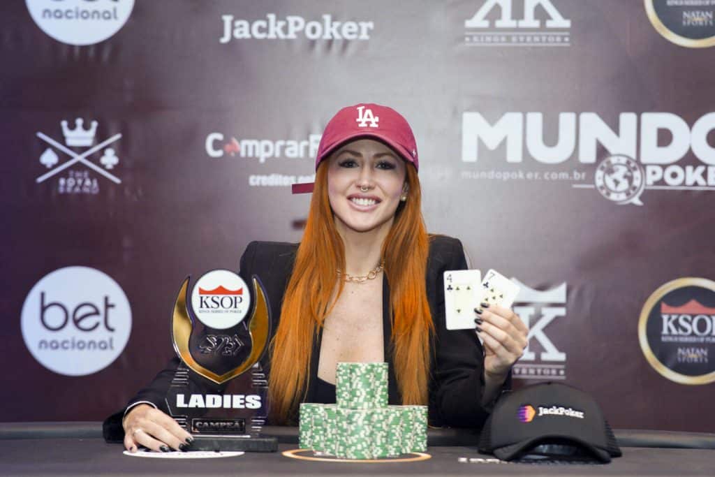 Longo ratificó en las KSOP su sitial como reina en los eventos de damas en Brasil