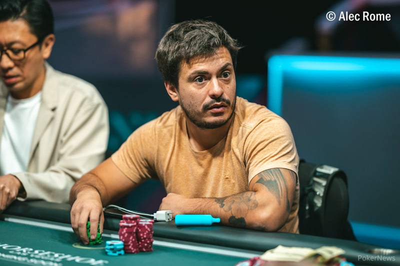 Petrone tomó la bandera por los latinos en el segundo vuelo del Evento Principal en Las Vegas