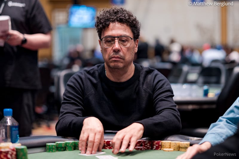 Belluscio fue el mejor corredor entre los latinoamericanos en el maratónico Día 1C del torneo central de las WSOP 2023