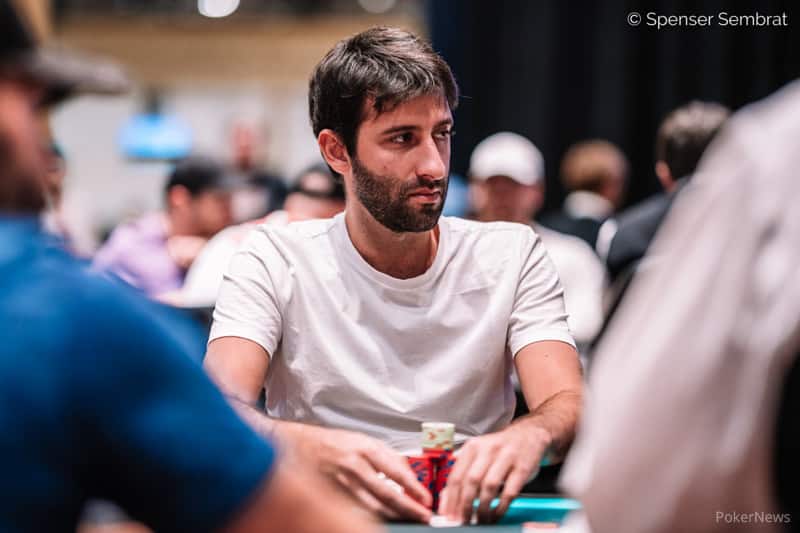 Leiva se adelantó por los latinos en el vuelo que estableció un nuevo récord de participantes en el torneo central de las WSOP