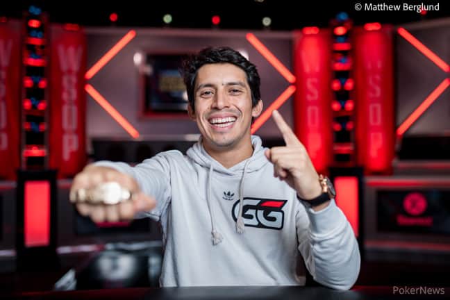 ¡Por fin se le cumplió a Ventura! Ya consiguió su primer brazalete de la WSOP