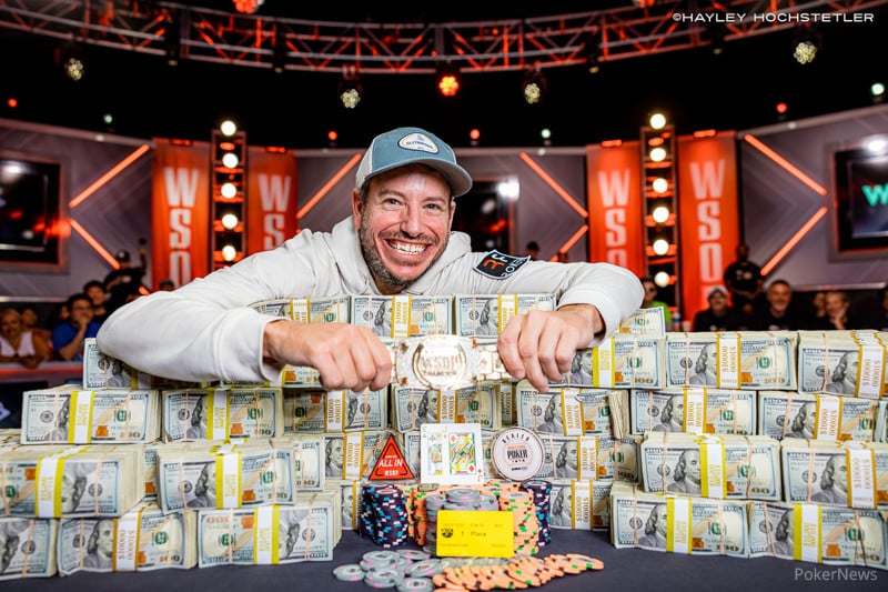 Weinman se consagró como campeón de una edición del Mundial del Poker que rompió todos los récords