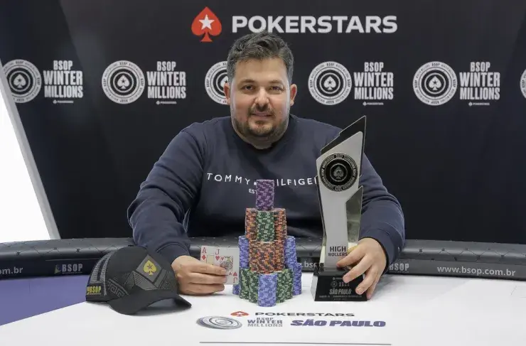 Medeiros alcanzó el mejor cobro de su historial en torneos en vivo