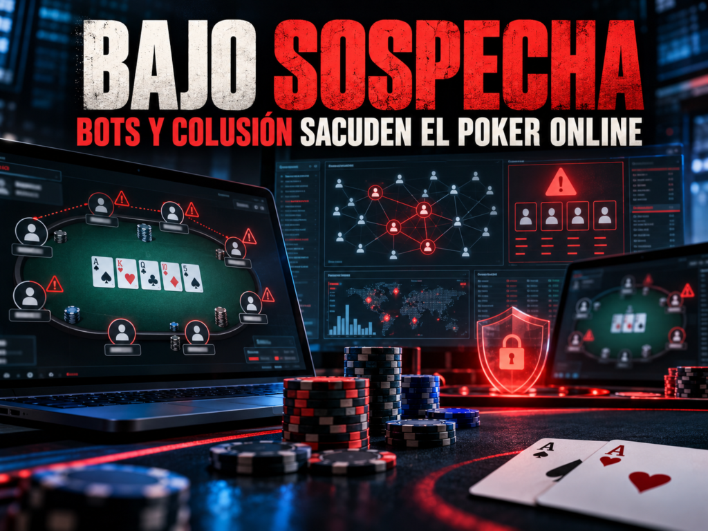 ¿Contra quién estaban jugando? Aumentan casi 12.000 bots en el poker online